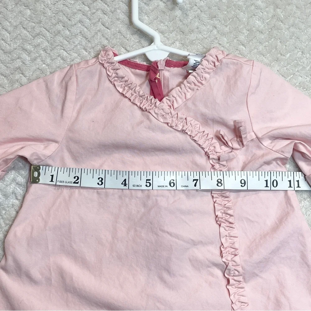 Baby Gap Infant Pink Kimono Style‎ Ruffle Pink 3/4 sleeve Dress Size 12-18mos
